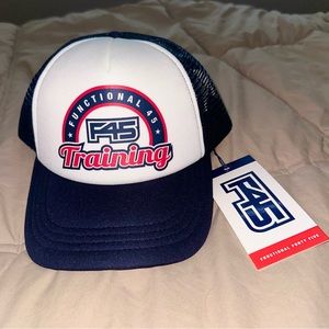 NEW — F45 Training Snapback Trucker Hat Cap